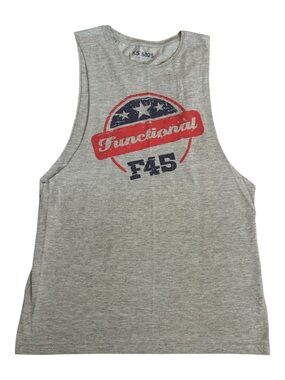 F45 Functional Muscle Tank, Grey, XS